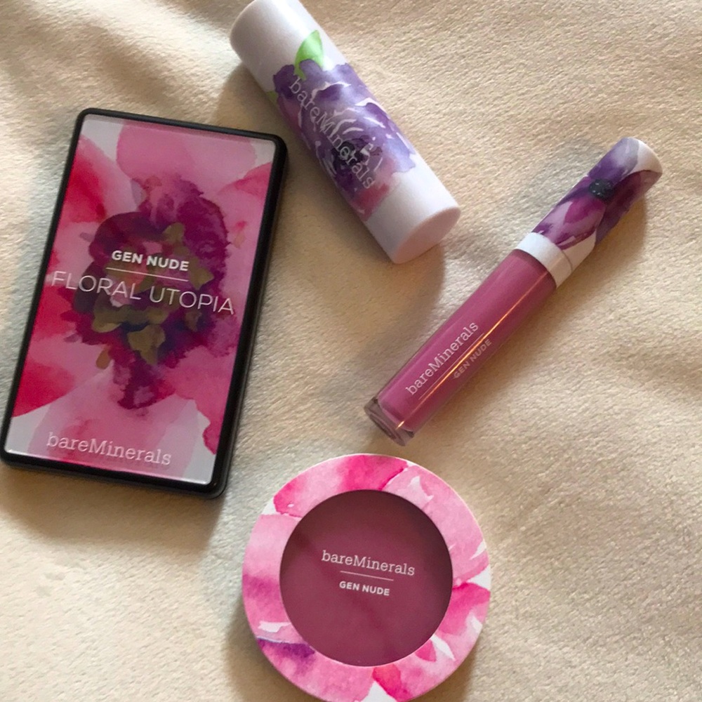 Bareminerals Gen floral utopia Limited addition 4  piece collection  NWT